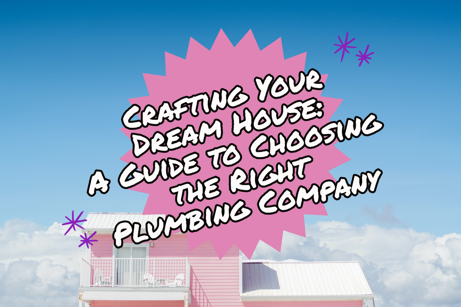 Plumbing blog on how to pick the right plumbing company for a new home build.